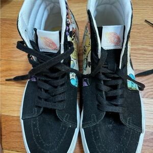 Vans Men’s SK8 Black High-tops Canvas Suede. Women’s 9.5